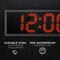 Ivation Waterproof Large Digital Clock, Outdoor Large LED Clock with Stopwatch, Alarms & More!